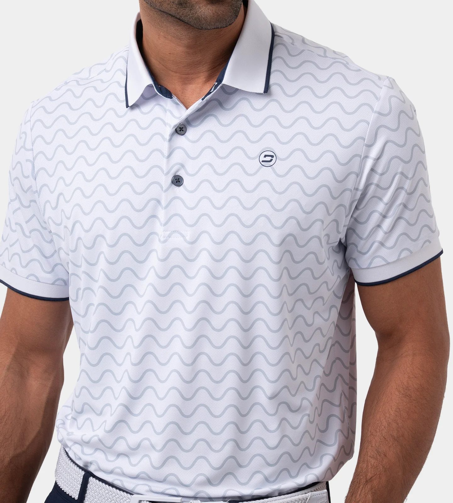 WAVEFORM POLO - WHITE - Image 5