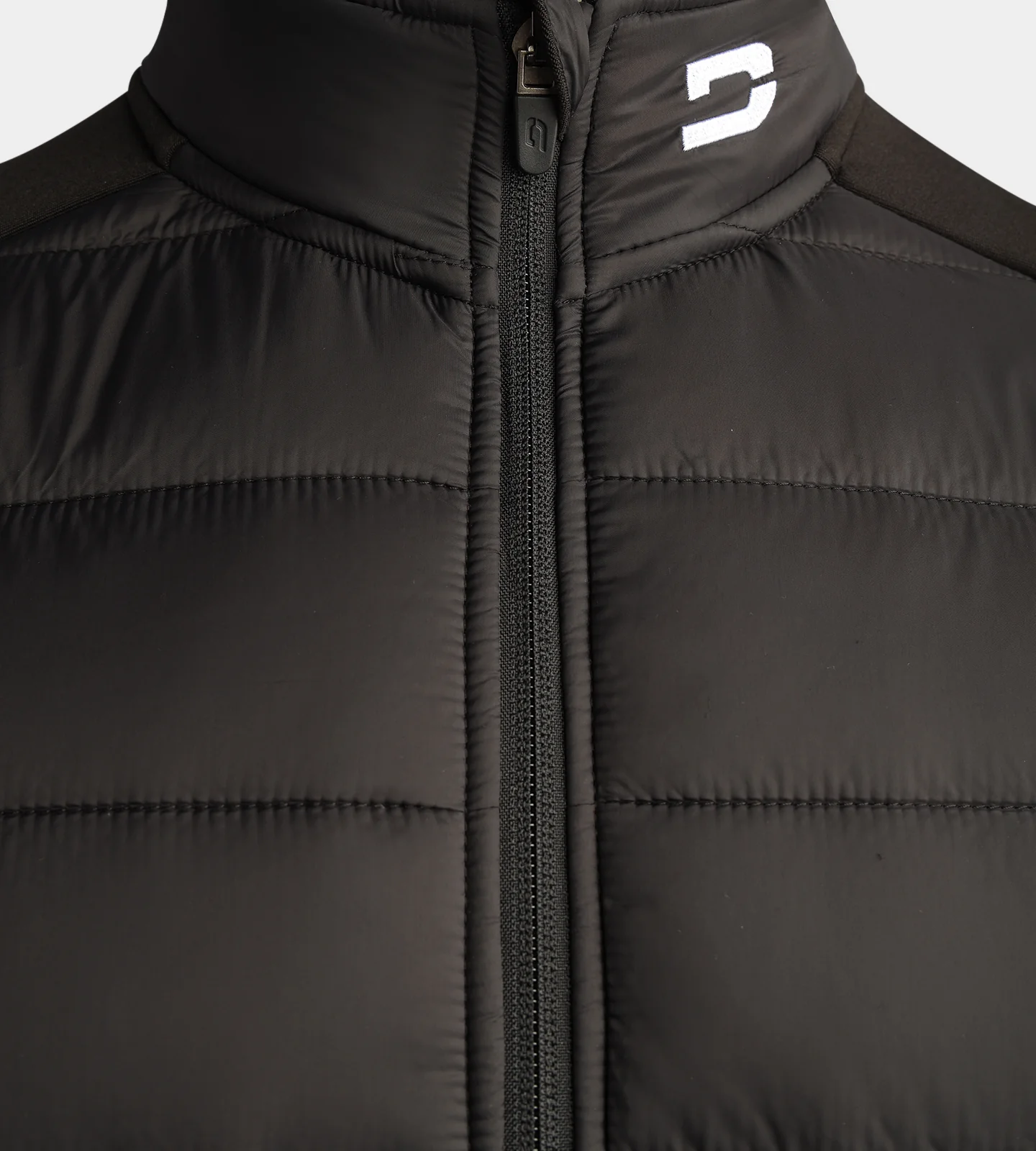 ZAIREN QUILTED JACKET - BLACK - Image 5
