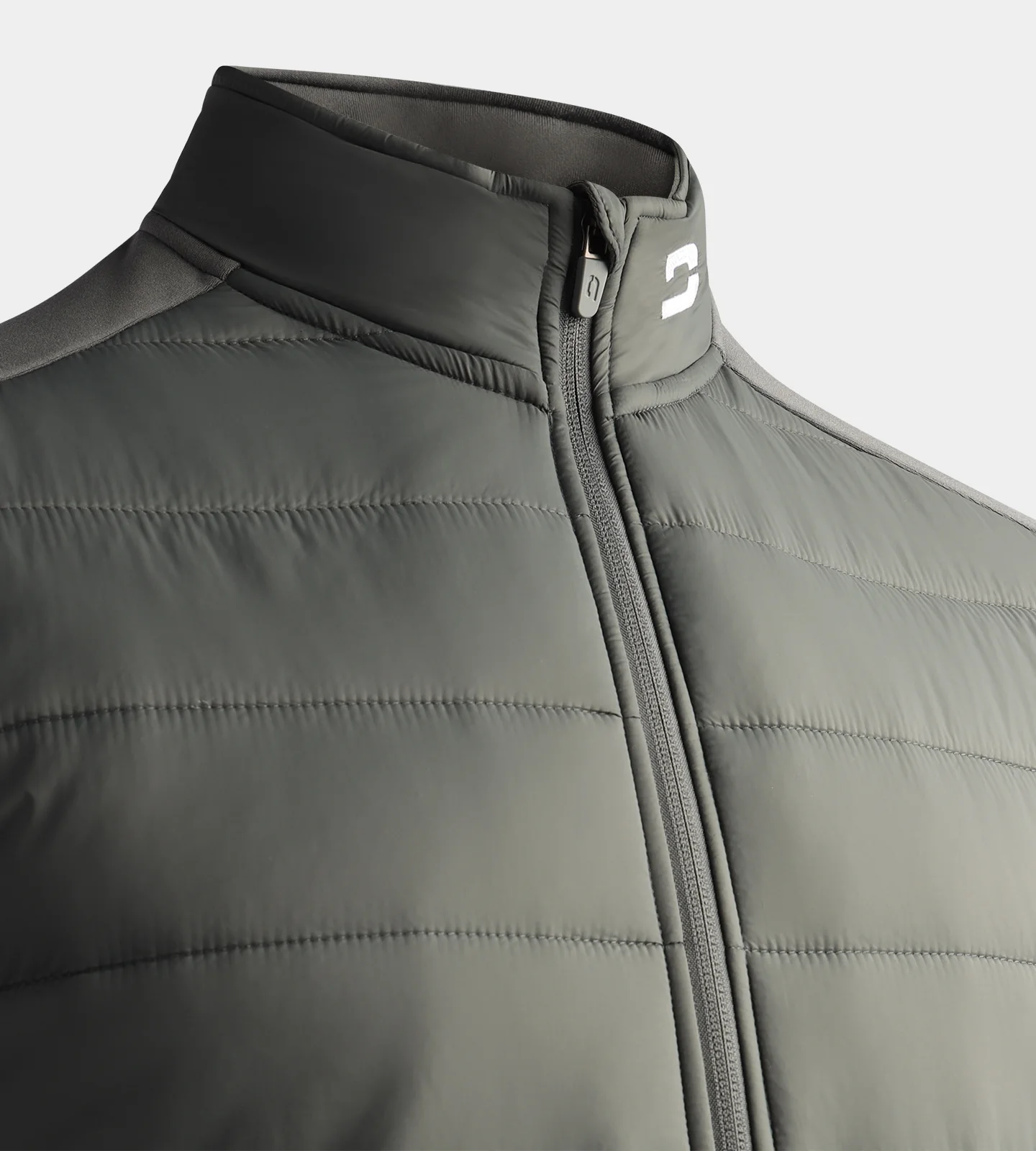 ZAIREN QUILTED JACKET - CHARCOAL - Image 3
