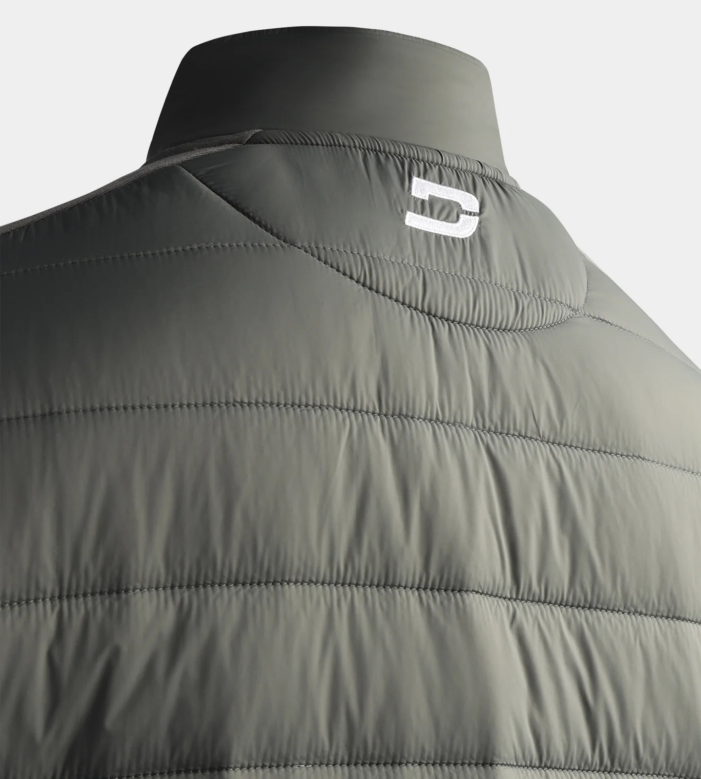 ZAIREN QUILTED JACKET - CHARCOAL - Image 4