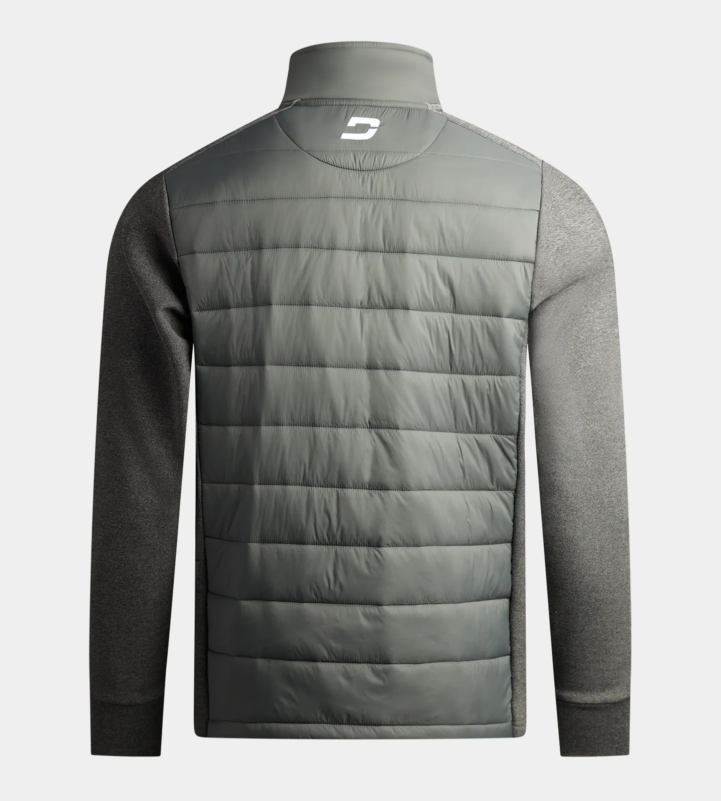 ZAIREN QUILTED JACKET - CHARCOAL FLEK - Image 2