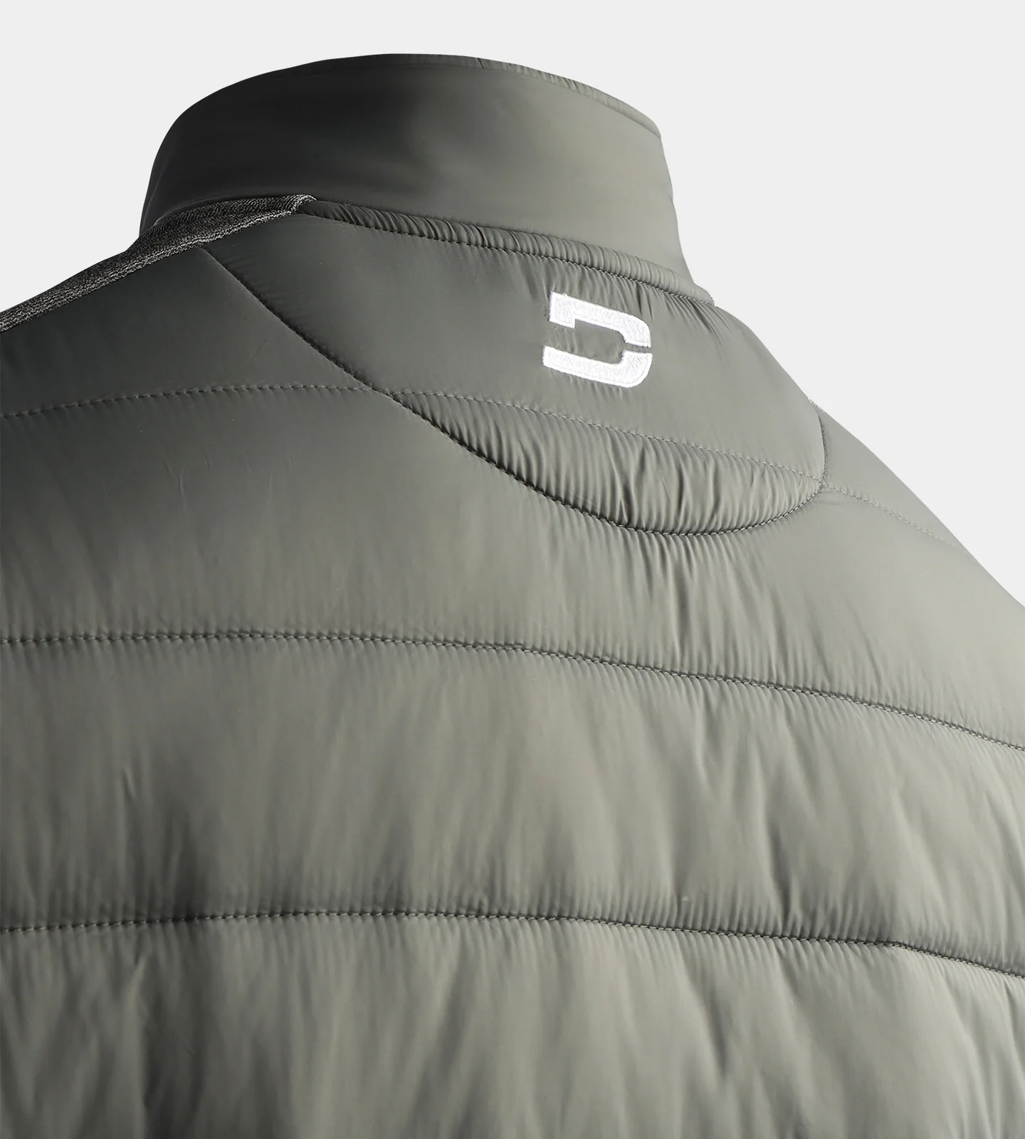 ZAIREN QUILTED JACKET - CHARCOAL FLEK - Image 4
