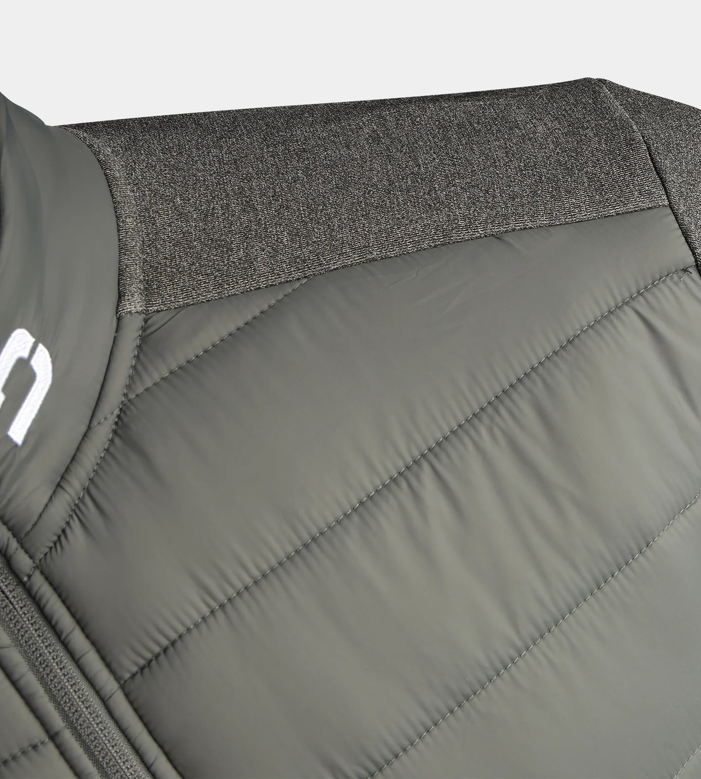 ZAIREN QUILTED JACKET - CHARCOAL FLEK - Image 5
