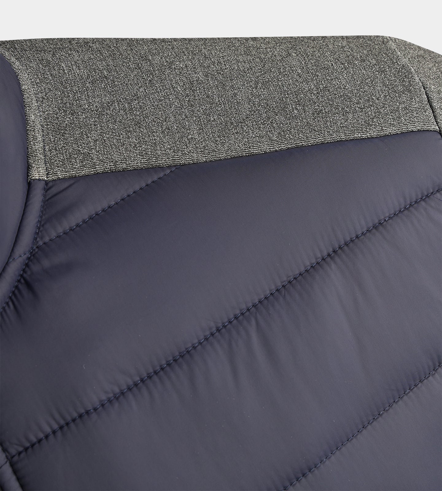 ZAIREN QUILTED JACKET - NAVY FLEK - Image 5